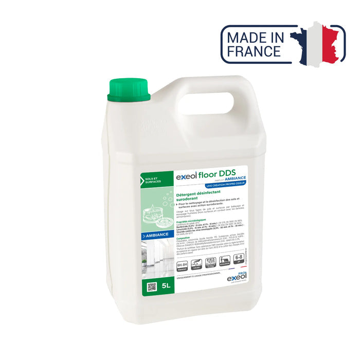 Exeol Floor DDS - Superodorous disinfectant detergent for floors and surfaces - Sodel Exeol