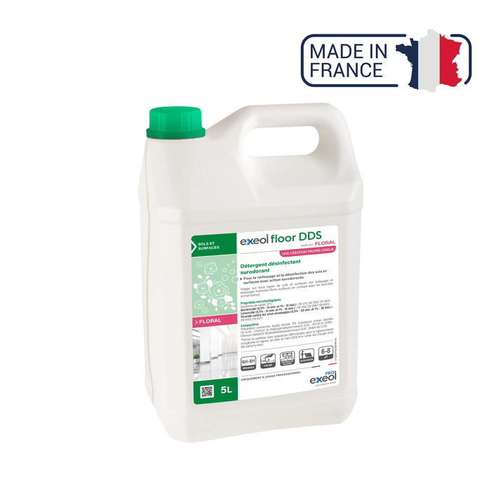 Exeol Floor DDS - Superodorous disinfectant detergent for floors and surfaces - Sodel Exeol