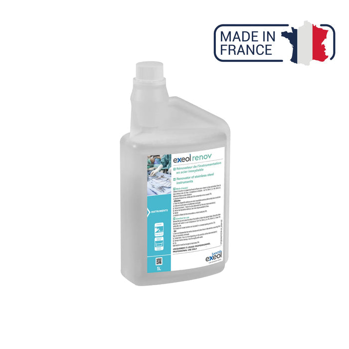 Exeol renov - Renovation of Stainless Steel Instruments - 1L or 5 L - Sodel Exeol