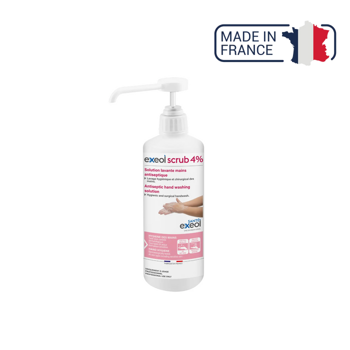 Exeol scrub 4% antiseptic soap - Sodel Exeol
