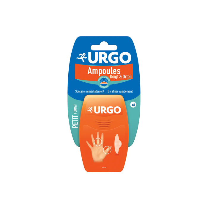 Thickened blister dressings - Urgo Urgo - Small-format-box-of-6