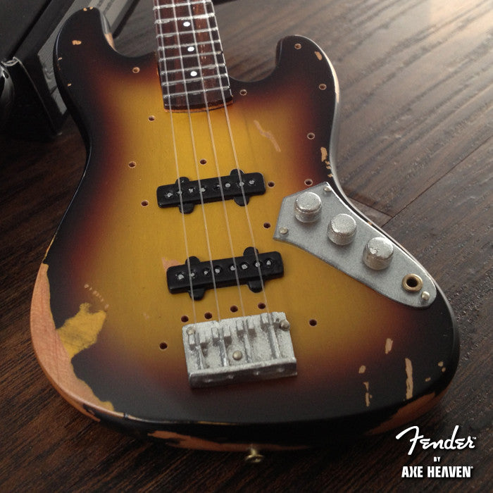 FENDER™ - SUNBURST JAZZ BASS™ CUSTOM SHOP - MINI GUITAR