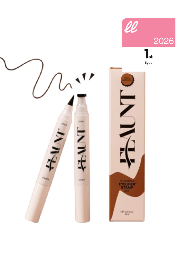 Flaunt No Hassle Eyeliner Stamp Set - Cleo Black