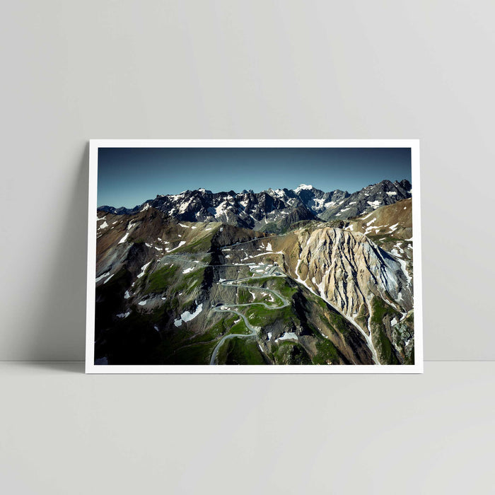 Galibier | Col du Telegraph - Art Print - Daniel Hughes - Rouleur