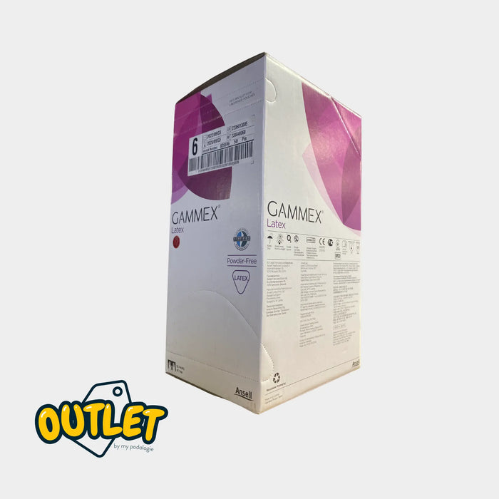 Gammex latex surgical gloves - Size 6 or 6/1/2 - Box of 50 pairs // Clearance Clearance