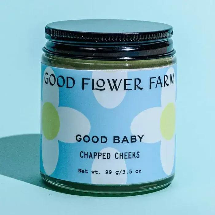 Good Baby Chapped Cheeks Natural Diaper Balm – 3.5oz Good Flower Farm