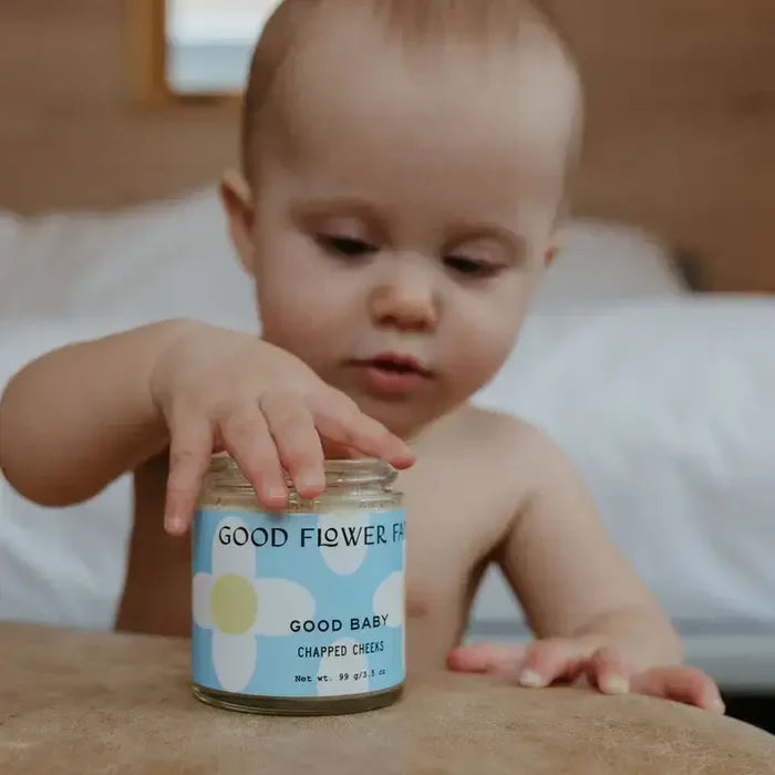 Good Baby Chapped Cheeks Natural Diaper Balm – 3.5oz Good Flower Farm