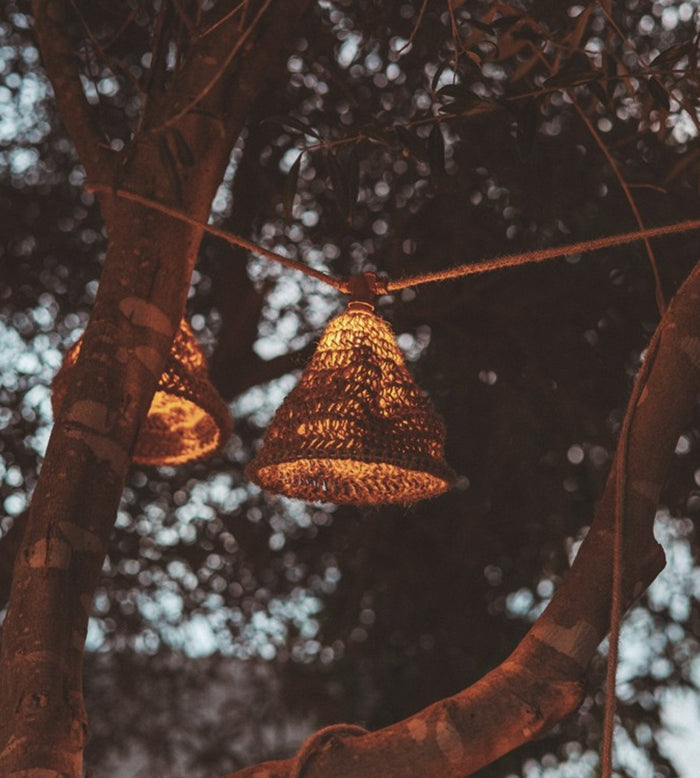 Guirlande solaire extérieur MARO - Design nature - 10 lampes - Lumihome