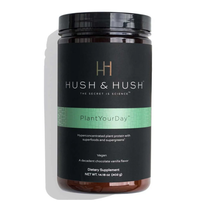 Hush & Hush PlantYourDay Plant-Based Vegan Protein Powder
