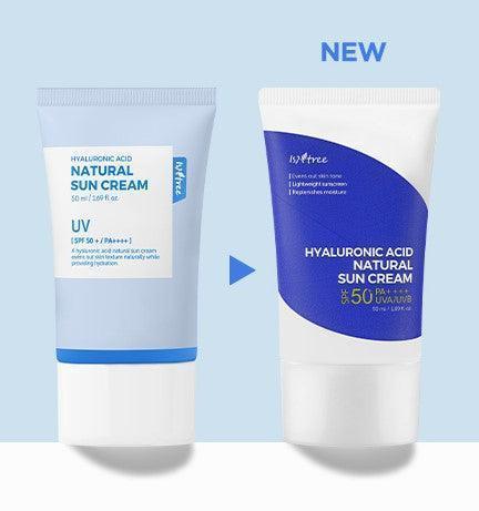 [ISNTREE] Hyaluronic Acid Natural Sun Cream SPF 50+ PA++++ 50ml ISNTREE