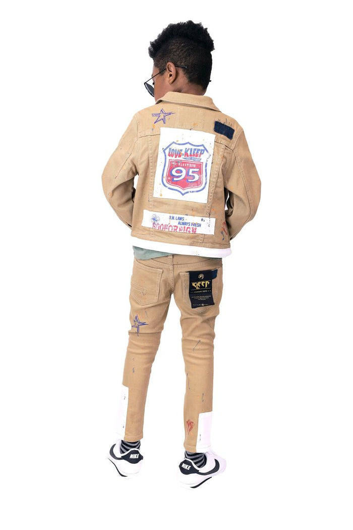 (K) KLEEP JEANS SET - 7400K ANTELOPE