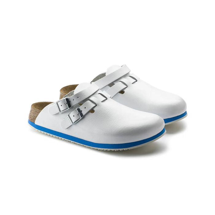 Kay SL - Natural leather clog - Birkenstock Birkenstock White-Narrow-38