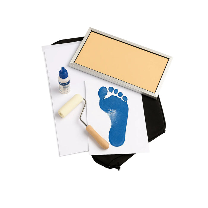 Kit complet pour empreinte = Podographe 1 pied + 1 encre + 1 rouleau + 50 feuilles + 1 sac de rangement My Podologie
