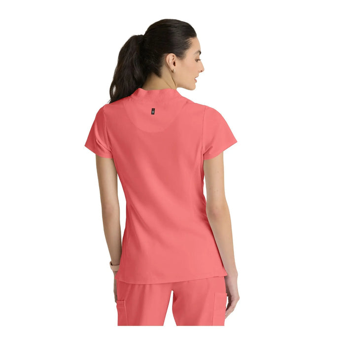 Kristi - High neck zipped tunic - Women - Grey’s Anatomy Stretch Grey’s Anatomy
