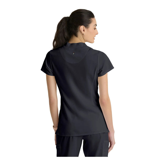 Kristi - High neck zipped tunic - Women - Grey’s Anatomy Stretch Grey’s Anatomy