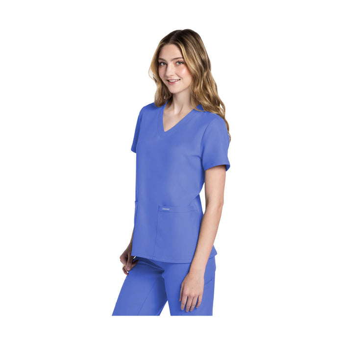 Lacanau - Medical tunic - V-neck - Short sleeves - Women - Cherokee Cherokee Authentic Workwear
