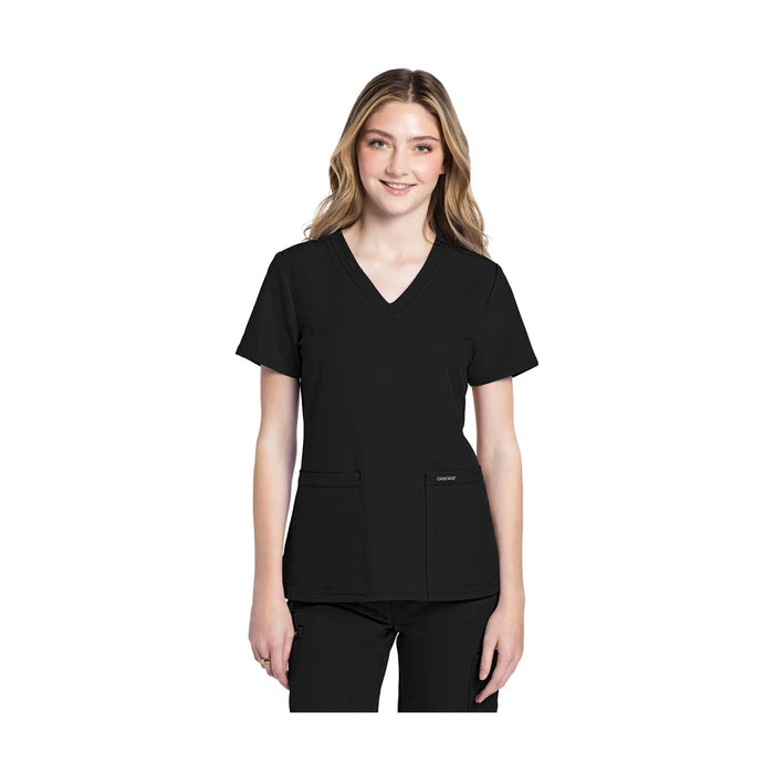 Lacanau - Medical tunic - V-neck - Short sleeves - Women - Cherokee Cherokee Authentic Workwear