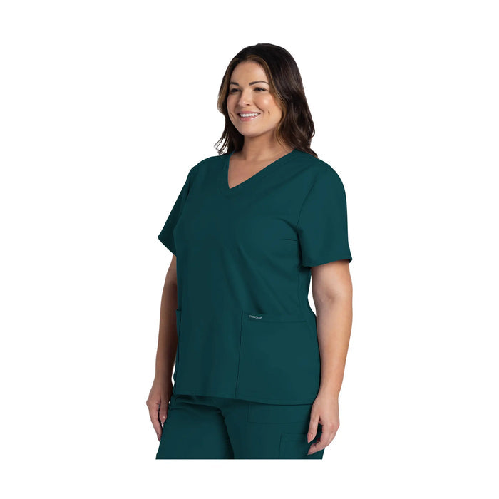 Lacanau - Medical tunic - V-neck - Short sleeves - Women - Cherokee Cherokee Authentic Workwear