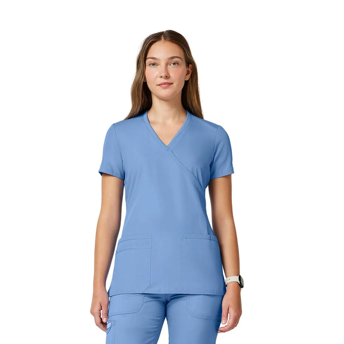 Limoges - Tunique médicale - Effet cache-coeur  - Manches courtes - Femme - Cherokee Cherokee Authentic Workwear