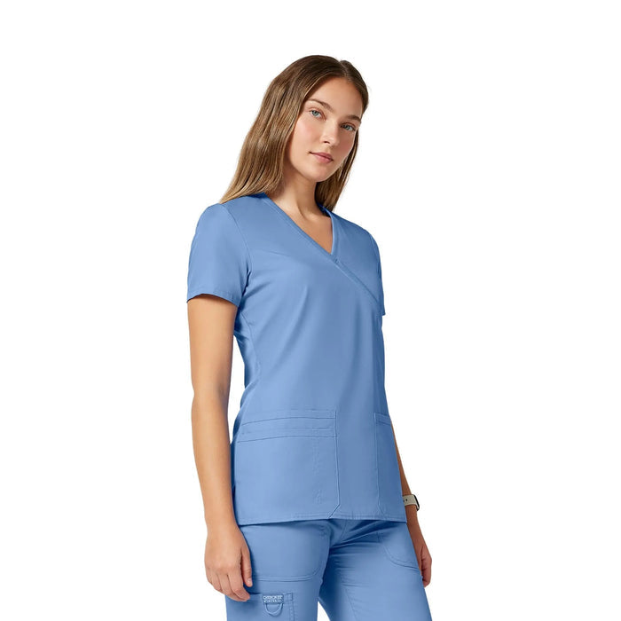 Limoges - Tunique médicale - Effet cache-coeur  - Manches courtes - Femme - Cherokee Cherokee Authentic Workwear