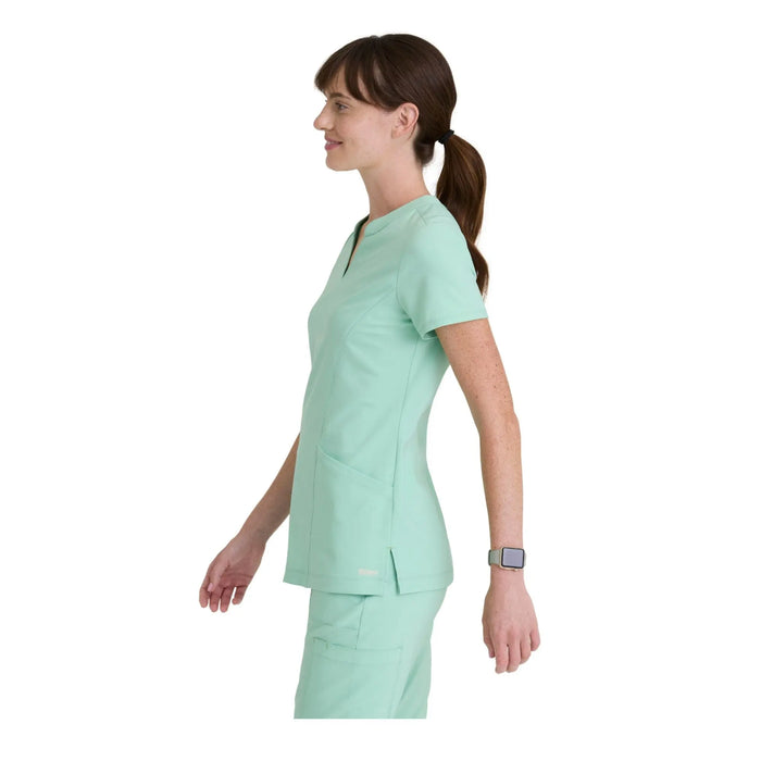 Louisa - Notched collar tunic - Women - Grey’s Anatomy Evolve Grey’s Anatomy