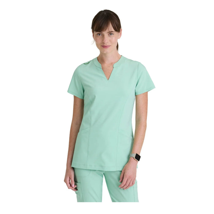 Louisa - Notched collar tunic - Women - Grey’s Anatomy Evolve Grey’s Anatomy