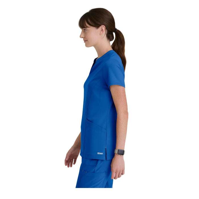 Louisa - Notched collar tunic - Women - Grey’s Anatomy Evolve Grey’s Anatomy
