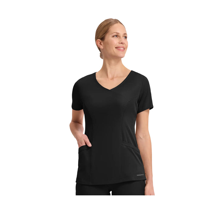 Madison - Wrap Tunic - Women - Healing Hands Healing Hands  Black / 3XL