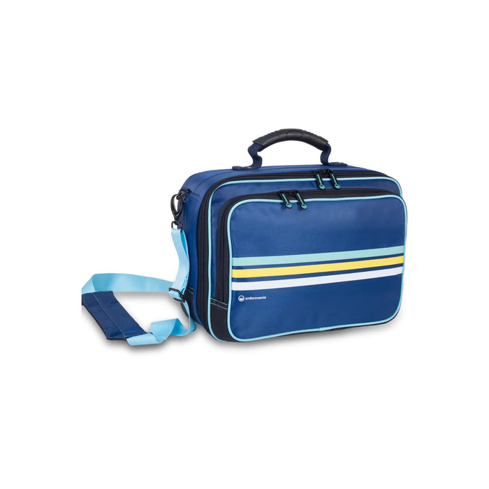 Mallette de soins à domicile - Collection année 80 bleu - Enfermanía Enfermanía