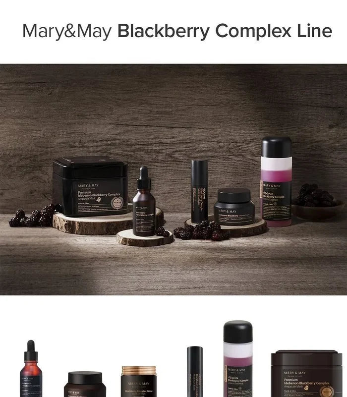 Mary & May Vegan Blackberry Complex Glow Wash Off Pack 125g