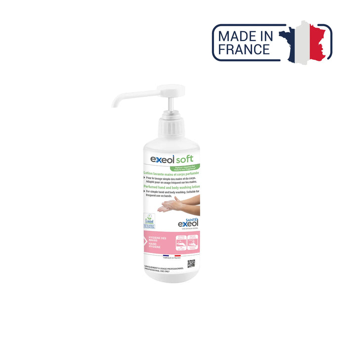 Hand and body washing lotion with Matcha Tea fragrance - Exeol Soft - Sodel Exeol