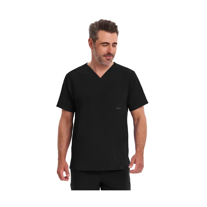 Mathew - Medical Tunic - V Neck - Men - Healing Hands Healing Hands  Black / 3XL