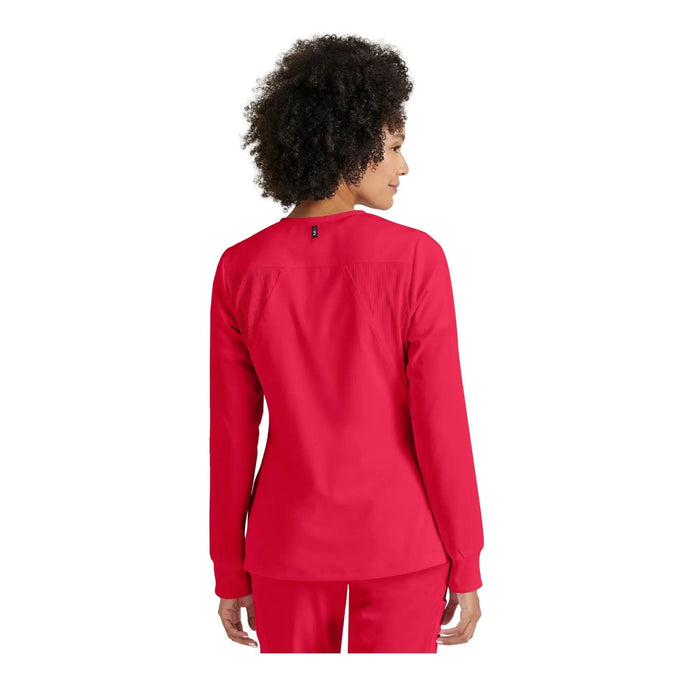 Mila - Round neck medical jacket - Women - Grey’s Anatomy Stretch Grey’s Anatomy