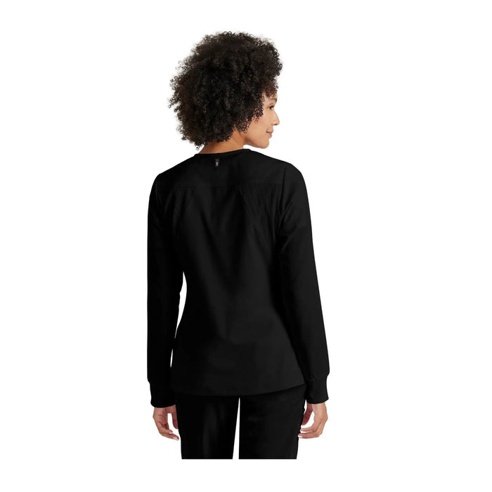 Mila - Round neck medical jacket - Women - Grey’s Anatomy Stretch Grey’s Anatomy