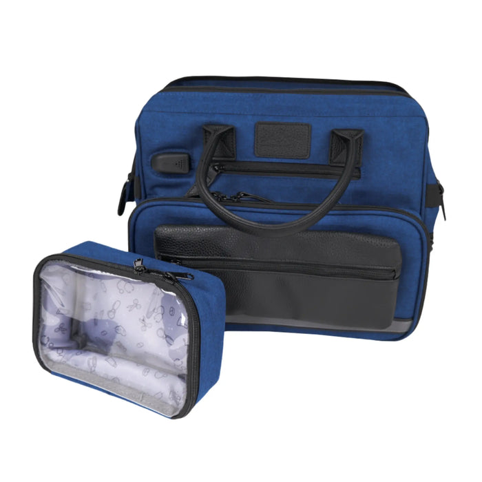 OUESSANT Mini Medical Bag - Navy / Black De Boissy