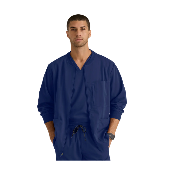 Mio - Round neck medical jacket - Men - Grey’s Anatomy Stretch Grey’s Anatomy