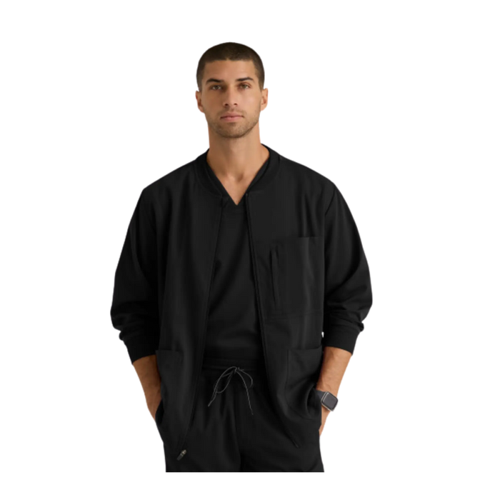Mio - Round neck medical jacket - Men - Grey’s Anatomy Stretch Grey’s Anatomy