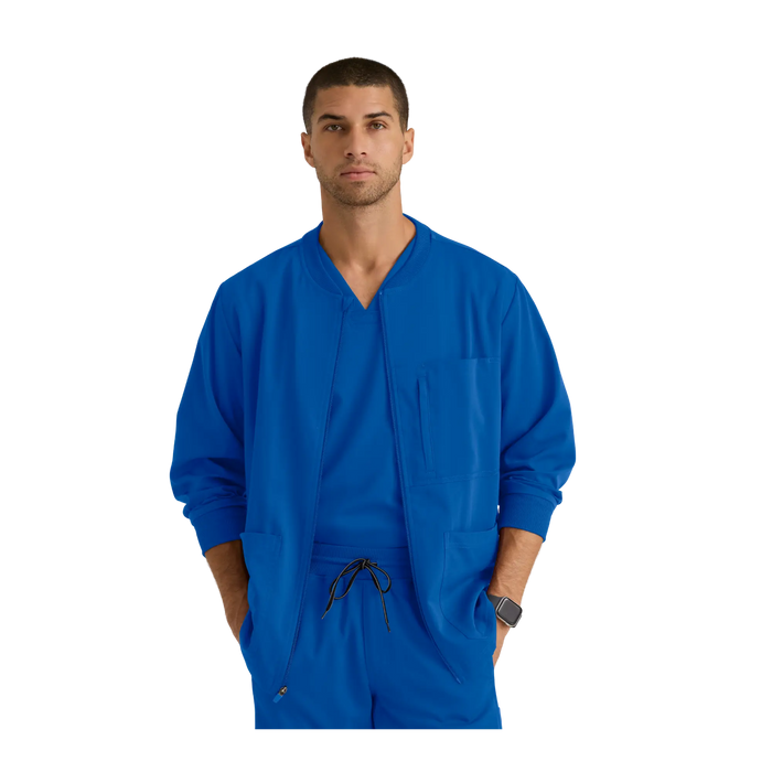 Mio - Round neck medical jacket - Men - Grey’s Anatomy Stretch Grey’s Anatomy