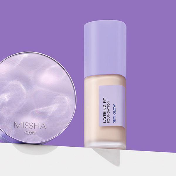 [MISSHA] Layering Fit Foundation Semi Glow (4 Colors) SPF 38 PA++ 35ml - Ballagrio