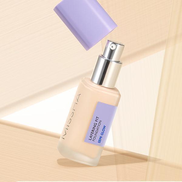 [MISSHA] Layering Fit Foundation Semi Glow (4 Colors) SPF 38 PA++ 35ml - Ballagrio