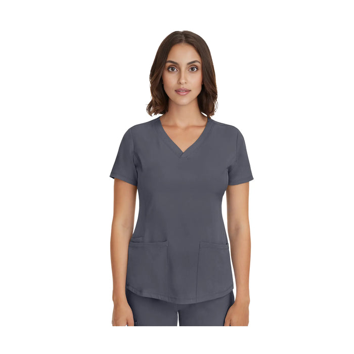Monique - Medical Tunic - V Neck - Women - Healing Hands - 2 Healing Hands Olive / 3XL