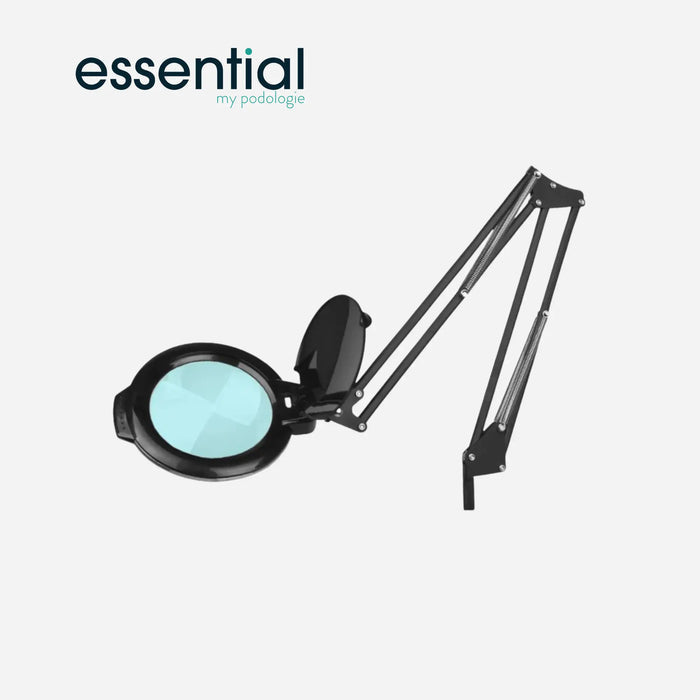 Moonlight 8013/6 LED articulated magnifying lamp for table - White or Black - Essential by My Podologie Activeshop