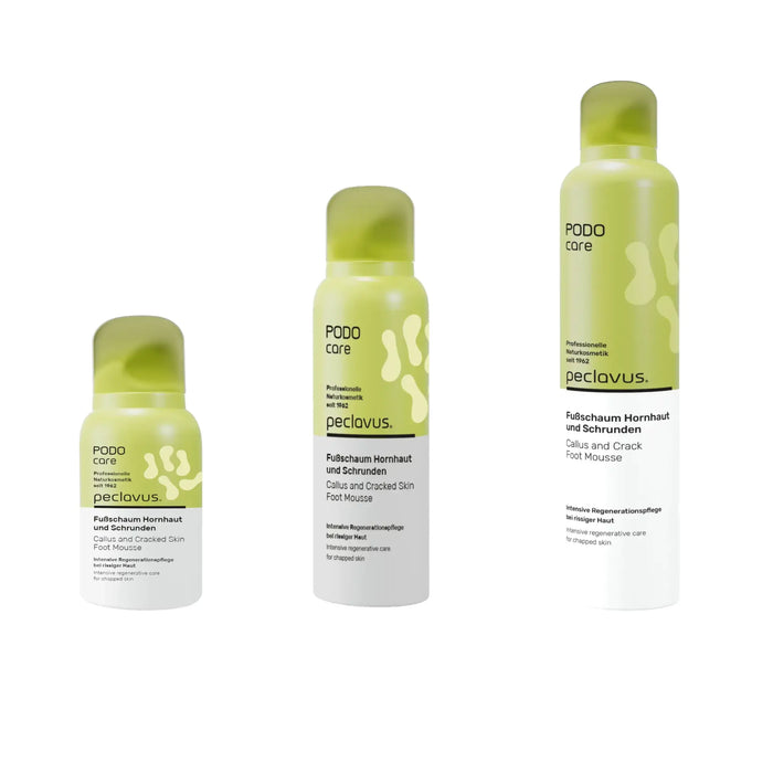 Mousse pour les pieds PODOCare - Anti-callosités et crevasses - 3 contenances - Peclavus Peclavus