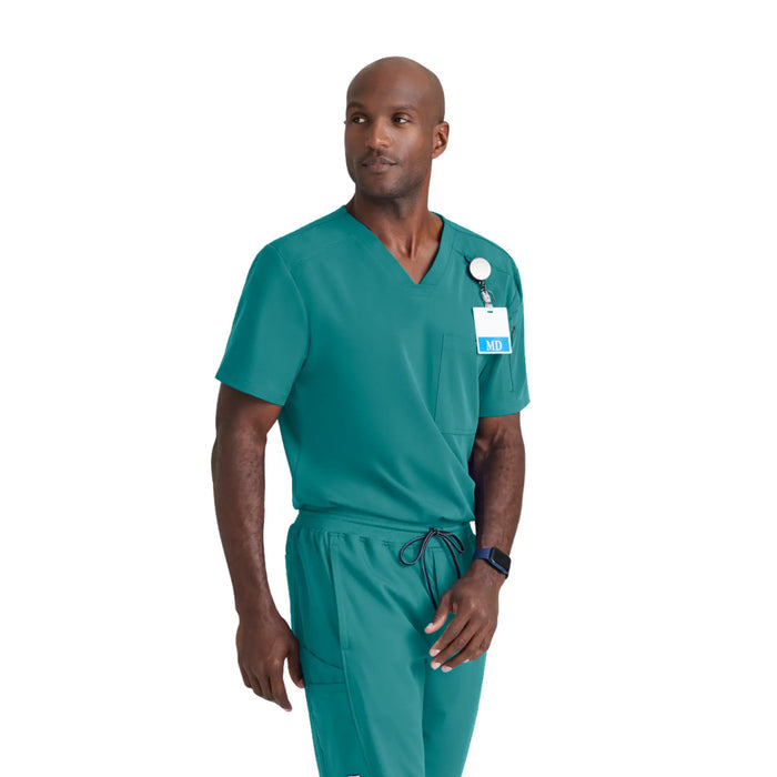 Murphy - V-neck tunic - Men - Grey’s Anatomy Stretch Grey’s Anatomy