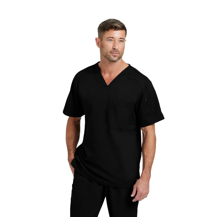 Murphy - V-neck tunic - Men - Grey's Anatomy Stretch Grey's Anatomy  Black / XL