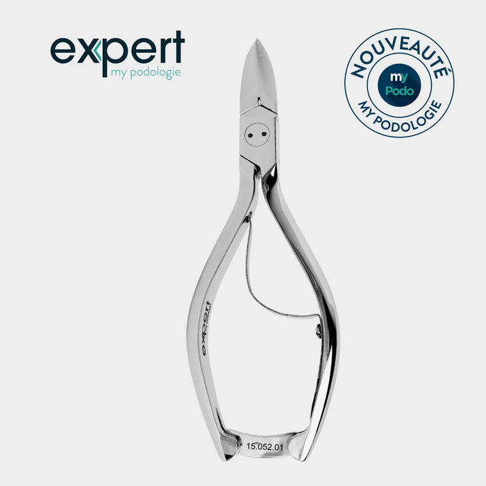 Nail pliers - Straight cut - 20 mm - Concave jaws - Expert by My Podologie Expert