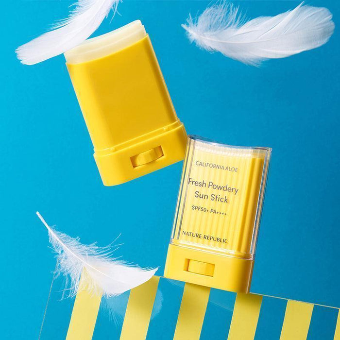 [Nature Republic] California Aloe Fresh Powdery Sun Stick SPF 50+ PA++++ 24g - Ballagrio