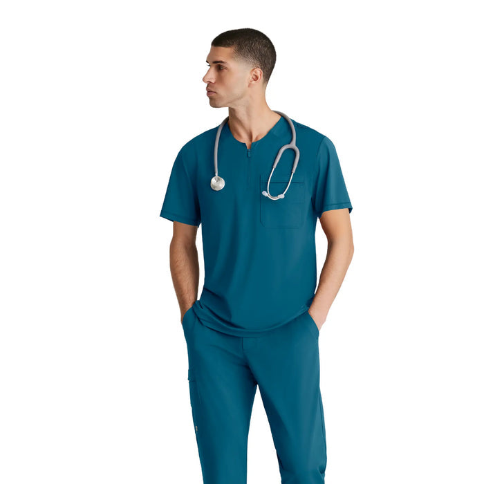 Néo - Zippered round neck tunic - Men - Skechers Slip-ins SKECHERS SLIP-INS KNITS