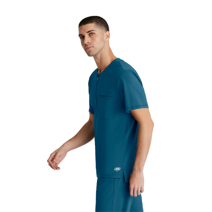 Néo - Zippered round neck tunic - Men - Skechers Slip-ins SKECHERS SLIP-INS KNITS