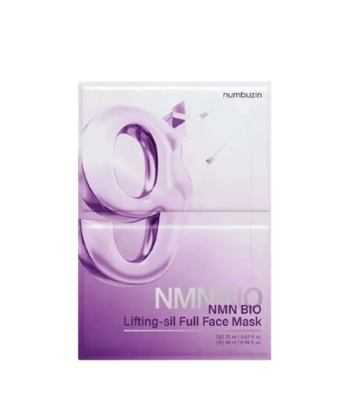 Numbuzin No.9 NMN Bio Lifting-Sil Full Face Mask